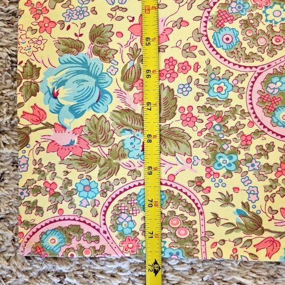 April Cornell Table Runner Cotton Spring Floral Pink Romantic Boho Garden Party - Picture 11 of 11